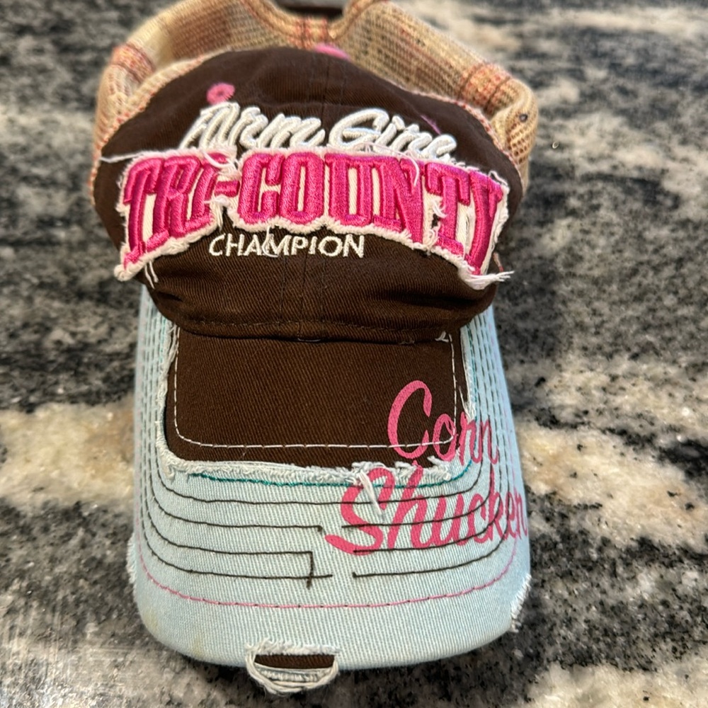 Farm Girl Corn Shucker Hat
